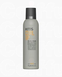 KMS Curl Up Wave Foam - Mousse Coiffante pour Boucles et Ondulations 200ml
