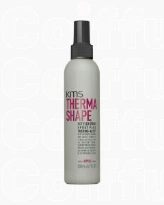 KMS ThermaShape Hot Flex Spray 200ml - Spray Thermo-Protecteur pour Coiffage à la Chaleur