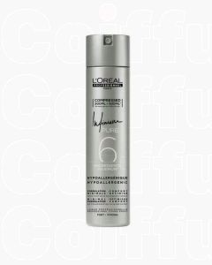 L'Oréal Professionnel Infinium Pure Strong Compressed - Laque Fixation Forte Hypoallergénique 300 ml