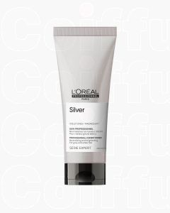 L'Oréal Professionnel Série Expert Silver Conditioner 200ml - Soin Neutralisant Anti-Jaunissement