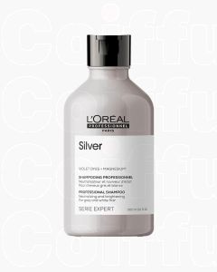 L'Oréal Professionnel Serie Expert Silver Shampoo 300ml - Neutralise les Reflets Jaunes