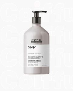 L'Oréal Professionnel Serie Expert Silver Shampoo 750ml - Neutralisant Reflets Jaunes
