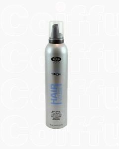 Lisap High Tech Hair Gel Mousse Effet Mouillé 300ml - Tenue Forte & Brillance Intense