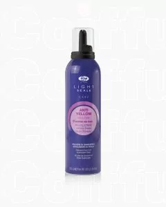 Lisap Light Scale Anti Yellow Mousse 250ml - Mousse Neutralisante Anti-Jaunissement