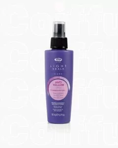 Lisap Light Scale Anti Yellow Spray 125ml - Neutralisant Reflets Jaunes Cheveux Blonds