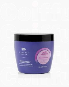 Lisap Light Scale Masque Anti-Jaunissement 500ml - Neutralise les Reflets Jaunes