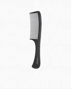 Lussoni Handle Comb 400 - Peigne Professionnel Antistatique à Manche Ergonomique