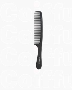 Lussoni Peigne Handle Comb 408 - Démêlage Professionnel Cheveux Épais et Bouclés