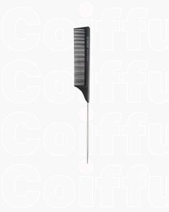 Lussoni Pin Tail Comb 302 - Peigne Queue Professionnel Acier Inoxydable
