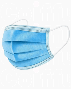 Masque Chirurgical 3 plis - Boite de 50 unités