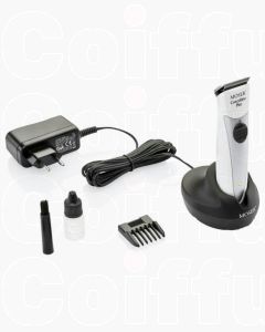 Moser ChroMini Pro White - Tondeuse Professionnelle Barbe et Cheveux Sans Fil