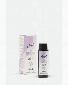 NOOK Flow Demi Color 10.2 Blond Platine Violet 60ml - Coloration Demi-Permanente Sans Ammoniaque