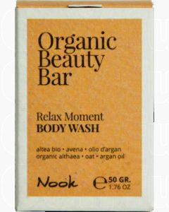 NOOK Organic Beauty Bar RELAX MOMENT BODY WASH - Pain de Douche Solide Nourrissant Apaisant