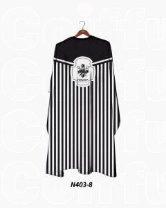 Novon Professional Cape Barber Stripes Black/Gold/White - N403 8