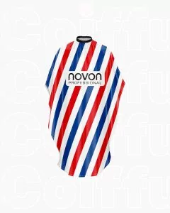 Novon Professional Cape Colour Line Blanc/Rouge/Bleu - N403 14
