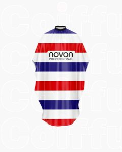 Novon Professional Cape Colour Line Blanc/Rouge/Bleu - N403 15