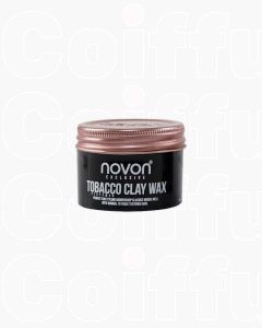 Novon Professional Exclusive Tobacco Clay Wax 100ml - Cire Coiffante Mate à l'Argile