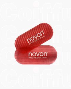 Novon Professional Hair Gripper Rouge - Pinces Cheveux Professionnelles - Lot de 2