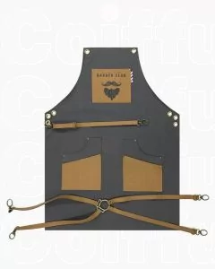 Novon Professional Tablier Barbier Cuir PU 61 x 80 cm - 006