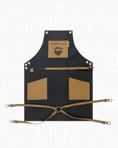 Novon Professional Tablier Barbier Cuir PU 61 x 80 cm - 017