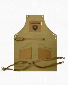 Novon Professional Tablier Barbier en Cuir PU 61 x 80 cm - 005