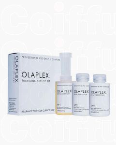 OLAPLEX Travelling Stylist Kit - Système de Reconstruction Professionnelle No.1 & No.2