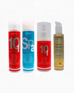 Pack cheveux abîmés en pertes de matière + 1 sérum OFFERT