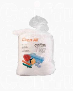 Sachet 1 kg cotons mèches ultra doux et résistant – Clean All