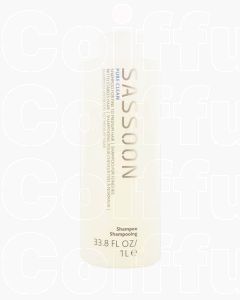 Sassoon Pure Clean Shampooing Revitalisant 1000ml - Cheveux Normaux à Épais