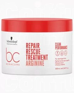 Schwarzkopf BC Repair Rescue Treatment 500ml - Soin Réparateur Intensif