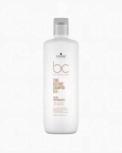 Schwarzkopf BC Time Restore Shampoo 1000ml - Shampooing Anti-Âge Q10+ pour Cheveux Matures