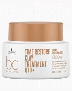 Schwarzkopf BC Time Restore Soin Argile Q10+ 200ml - Cheveux Matures