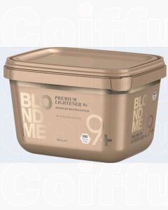 Schwarzkopf BlondMe Premium Lightener 9+ - Poudre Décolorante Professionnelle 450g