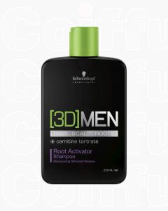 Schwarzkopf Professional 3D Men Shampoing Activant 250ml