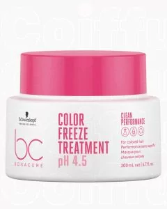 Schwarzkopf Professional BC Color Freeze Treatment 200ml - Soin Reconstructeur Cheveux Colorés