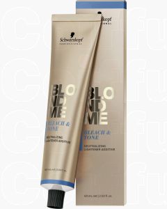 Schwarzkopf Professional BlondMe Bleach&Tone Matt 60ml - Décoloration Tonifiante Matifiante