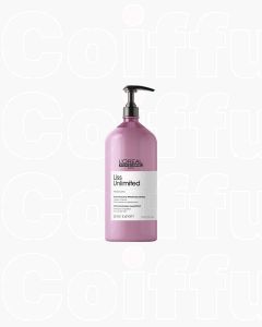 Shampoing l'Oréal professionnel Liss Unlimited pour cheveux rebelles et indisciplinés.