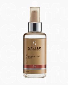 System Professional L4 Luxe Oil Elixir Reconstructeur 100ml - Huile Luxueuse pour Cheveux Abîmés