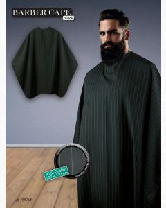 Trend Design Cape de Barbier Noire - Protection Professionnelle Coiffure