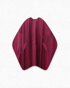 Trend Design Cutting Cape Bordeaux - Cape de Coupe Professionnelle 135x150cm