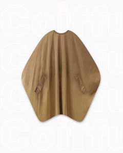 Trend Design Cutting Cape Peignoir de Coupe Latte Macchiato 135x150cm