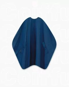 Trend Design Cutting Cape Pèlerine de Coupe Bleu Marine