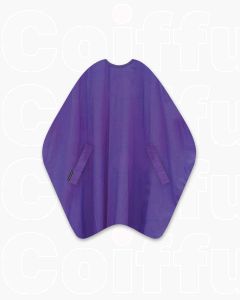 Trend Design Peignoir de Coupe Violet - Cape Professionnelle 135x150cm
