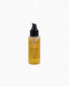 Valquer Gold Argan Sérum Capillaire 100ml - Huile d'Argan Pure pour Cheveux Secs et Abîmés