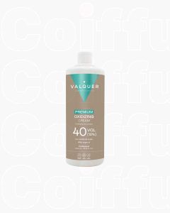 Valquer Premium Oxydant Crème 40 Vol (12%) 1000 ml - Émulsion Enrichie à l'Huile d'Argan