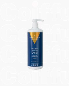 Valquer Shampooing Cheveux Gras 1000ml - Régulation Sébum & Fraîcheur