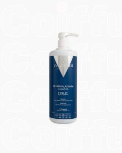 Valquer SILVER PLATINUM Shampooing 1000ml - Neutralise Reflets Jaunes Cheveux Blonds, Blancs, Gris