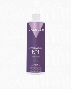 Valquer Wave Permanent Liquid Nº 1 Cheveux Normaux 500 ml - Permanente Professionnelle
