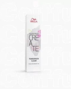 Wella Professionals Color Fresh Create Tomorrow Clear /1 60ml - Ton Mixte pour Coloration Semi-Permanente