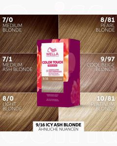 Wella Professionals Color Touch Fresh-Up Kit 8/0 Blond Clair 130ml